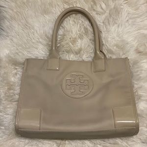 Tory Burch ‘Ella - Mini’ Dipped Canvas Tote